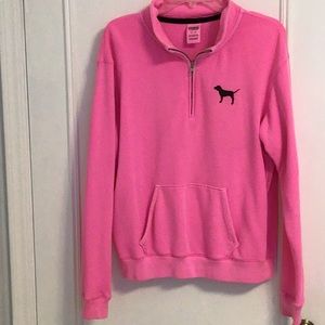 Victoria’ Secret PINK 1/4 zip, long sleeve.